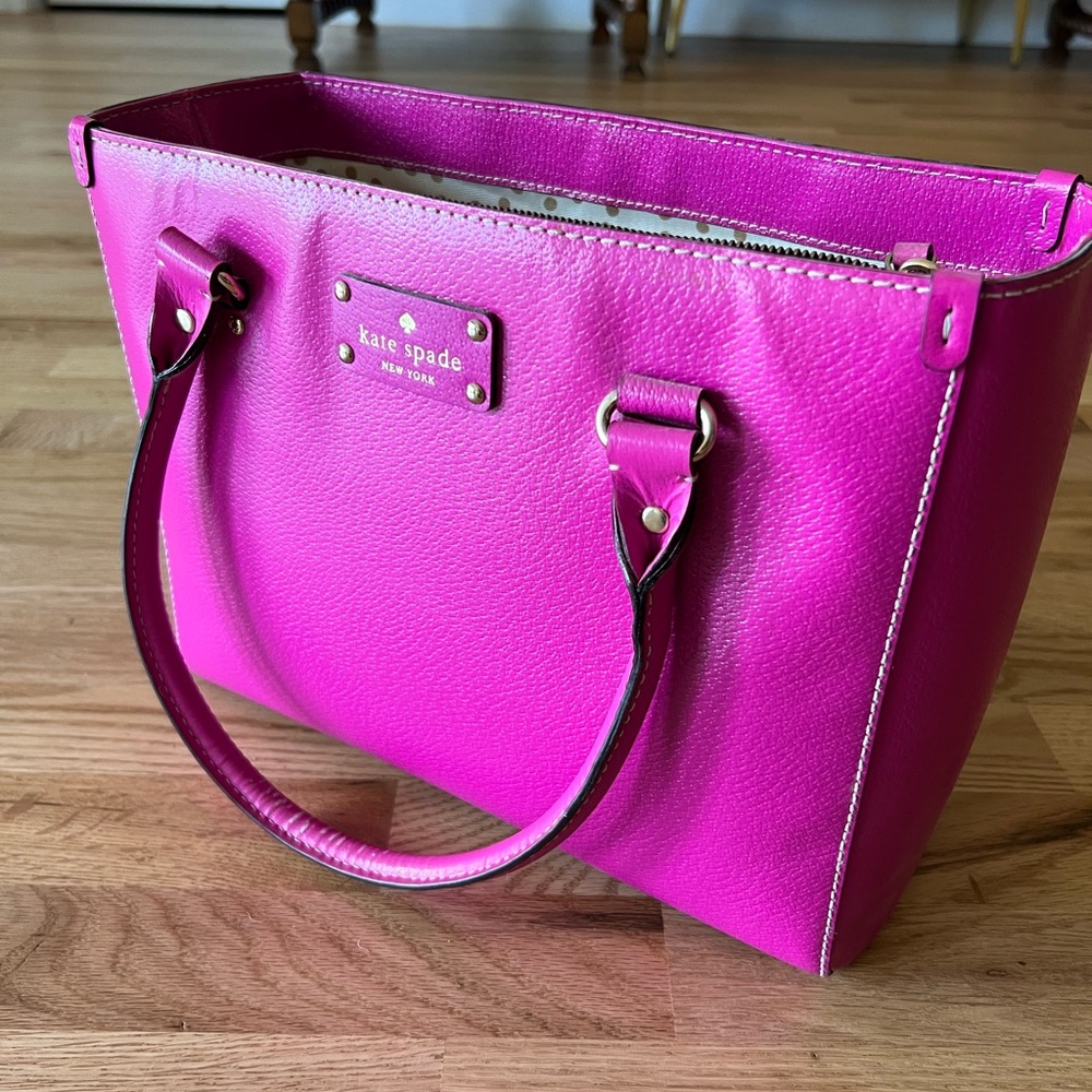 Kate Spade Fuchsia Tote Bag